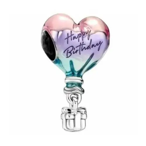 Charms urodzinowe balony urodziny balon srebro 925 SimplyMe