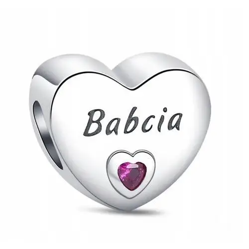 Charms zawieszka dla cbabci Babcia 100% srebro 925 128