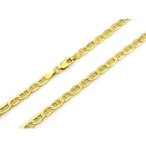Elegancki łańcuszek z żółtego złota marina 4.2mm Ciesielscy