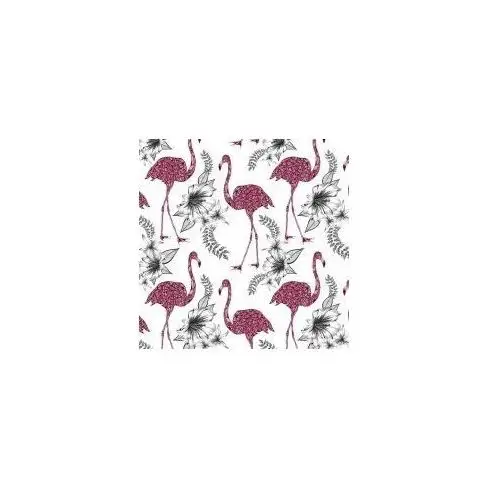 Clear creations karnet kwadrat etniczne flamingi cl0405
