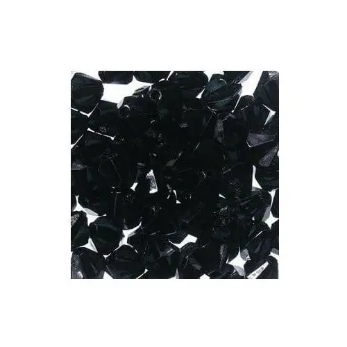 Korale akrylowe diamentowe 8mm (30szt) czarny Dystrybutor kufer