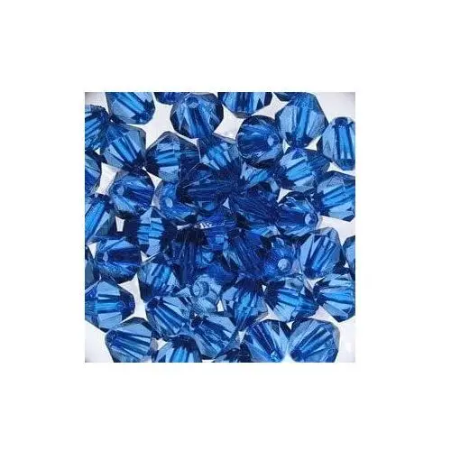 Korale Akrylowe Diamentowe 8mm (30szt) Niebieski