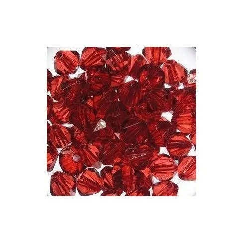Dystrybutor kufer Korale okrągłe szlifowane 10 mm ( 13szt ) czerwone