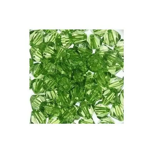 Dystrybutor kufer Korale okrągłe szlifowane 11 mm ( 6szt ) jasny zielone