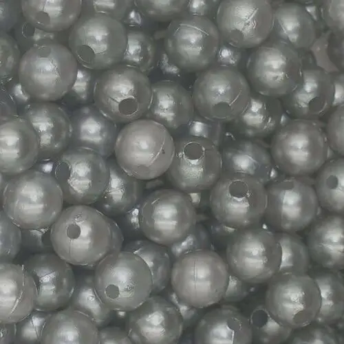 Dystrybutor kufer Koraliki perłowe 10 mm (10szt) srebrny