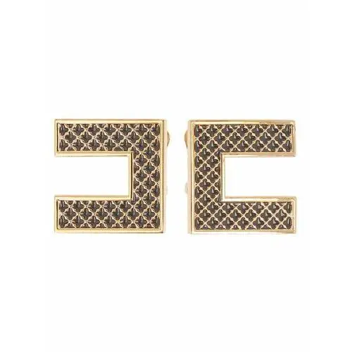 Elisabetta Franchi Klipsy OR-13M-36E2-V160 Złoty