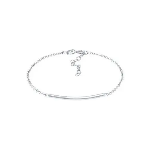 Elli bransoletka łańcuszek grochowy damski geo look minimal basic w kolorze srebrnym 925 szt. armband 1.0 pieces Elli