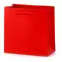 Torebka prezentowa czerwona, format CD 15,5 x 15,5 x 8 cm Sklep