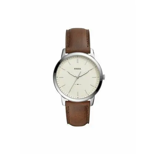 Fossil Zegarek The Minimalist FS5439 Brązowy