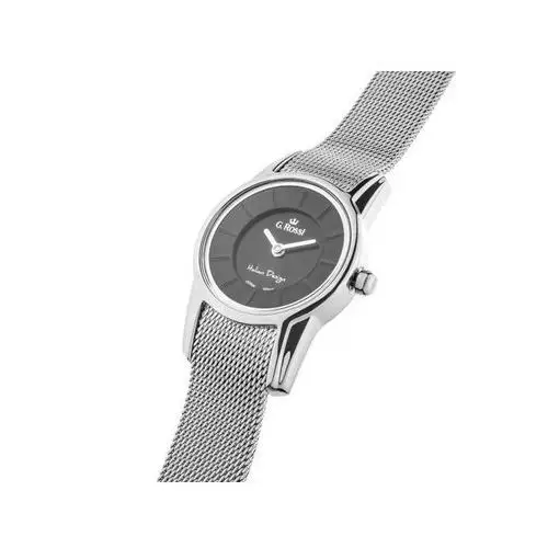 Srebrny Zegarek DAMSKI BRANSOLETA tarcza czerń 3