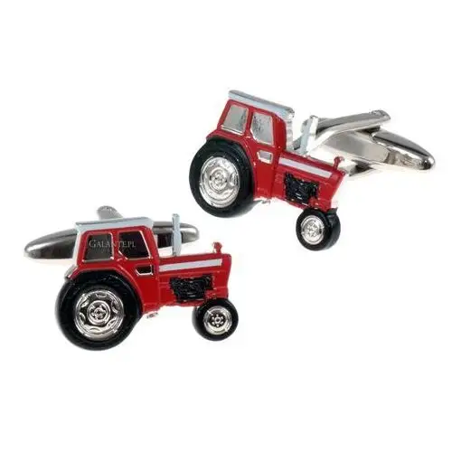 Spinki do mankietów czerwony traktor sd-1366 Galante