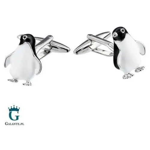 Spinki do mankietów pingwiny sd-1367 Galante
