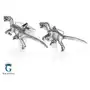 Spinki do mankietów x2 dinozaur welociraptor Galante Sklep