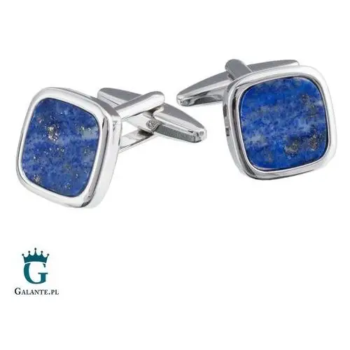 Galante Spinki do mankietów z lapis lazuli sd-241