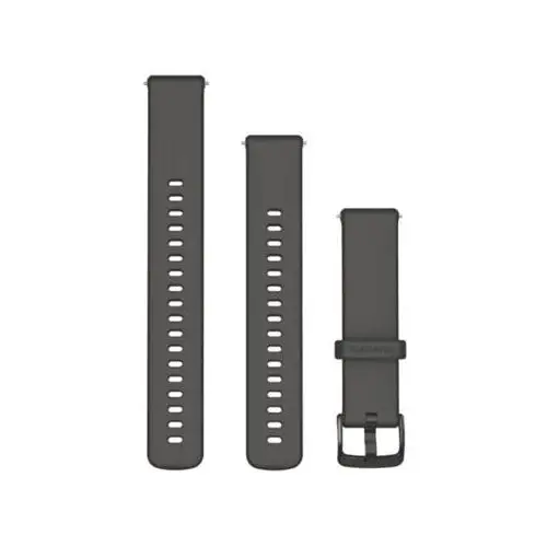 Pasek do zegarka GARMIN Silikonowy 18 mm Szary żwirowy 010-13256-00