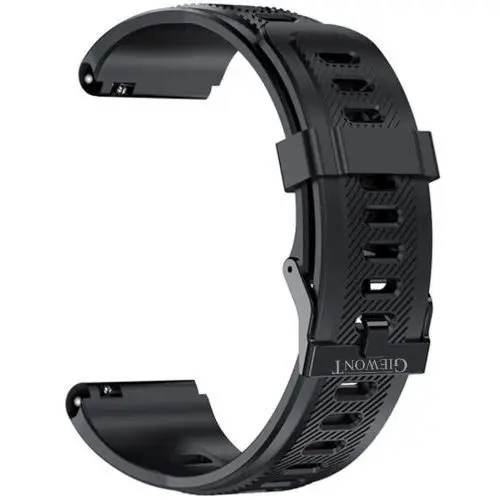 Giewont Pasek do smartwatch gw430 silikonowy czarny gwp430-1