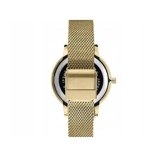 Gino rossi Elegancki zegarek damski z siateczkową bransoletą 2