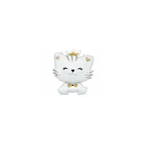 Godan balon foliowy biały kotek bf-hbko 89902