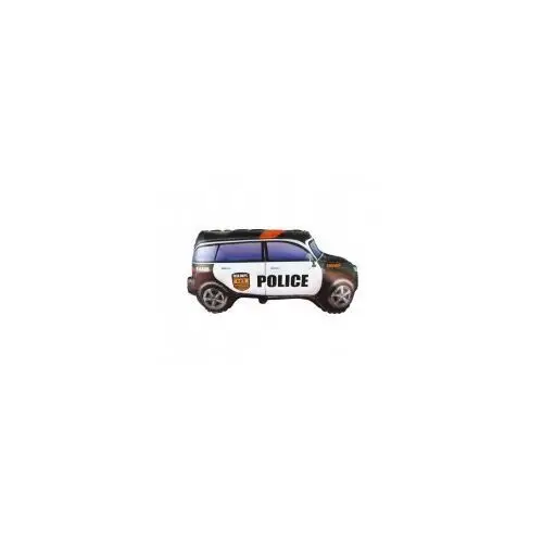 Balon foliowy police car 61 cm Godan