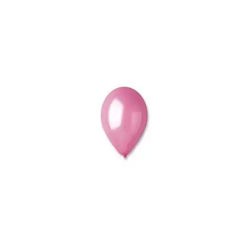 Godan balony metaliczne 33 cm różowe 50 szt