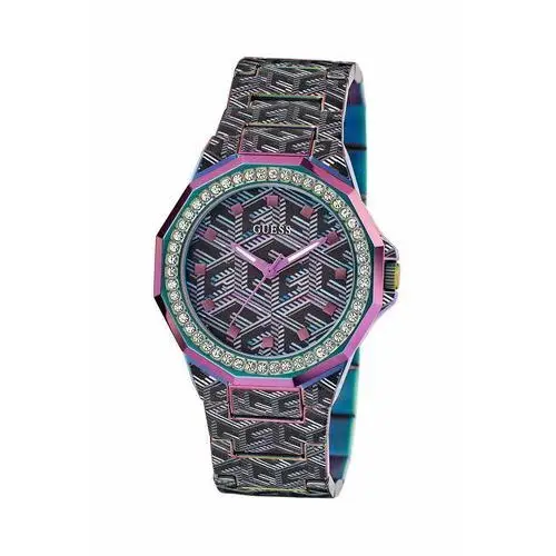 Guess zegarek damski kolor fioletowy GW0597L2