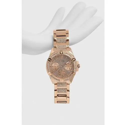 Guess zegarek damski kolor różowy, W1156L3