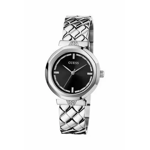 Guess zegarek damski kolor srebrny GW0613L1