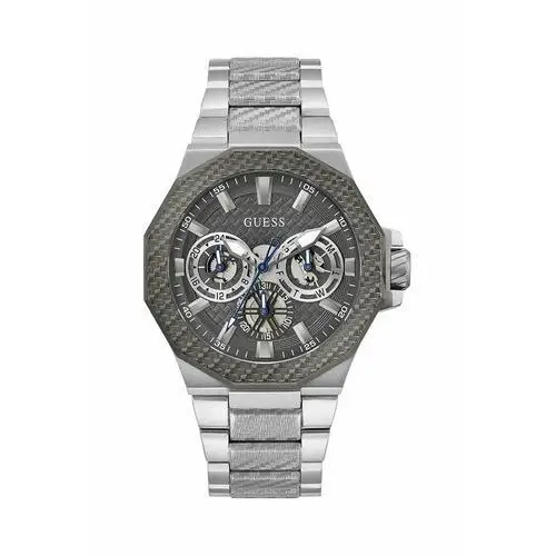 Guess zegarek Indy męski kolor srebrny GW0636G1