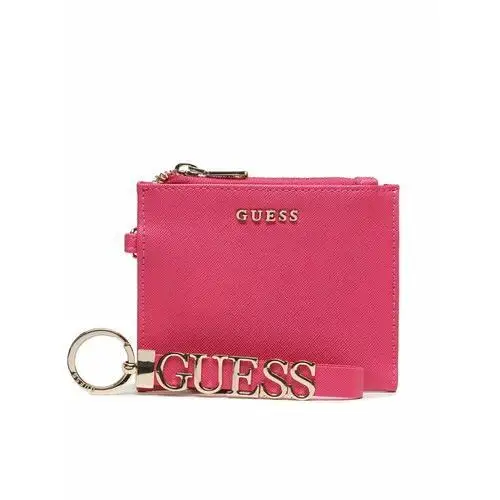 Guess zestaw etui na karty i brelok gfboxw p3403 różowy