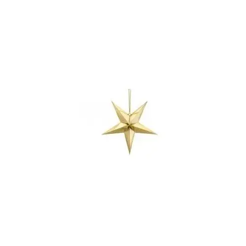 Gwiazda papierowa 45 cm złota