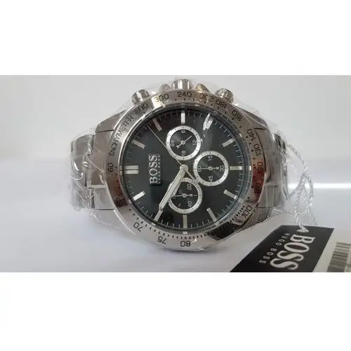 Hugo boss Boss zegarek chronograficzny silvercoloured