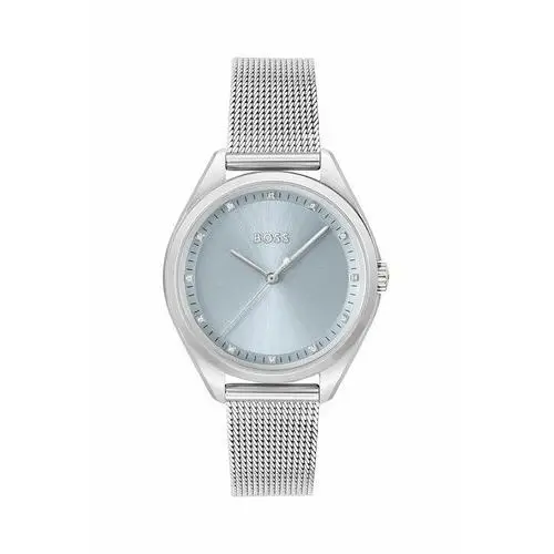 BOSS zegarek damski kolor srebrny 2