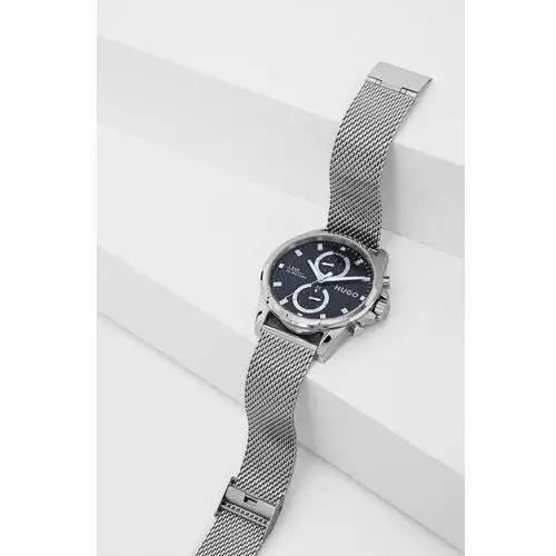 HUGO zegarek męski kolor srebrny, 1513927 3