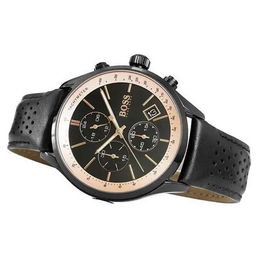 Hugo boss Zegarek męski 1513550 grand prix chronograph (zh003e) 4