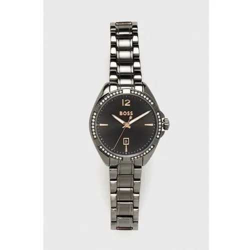 HUGO zegarek 1502620 damski kolor srebrny