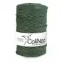 Inny producent Colinea/sznurek bawełniany z bawełnianym rdzeniem, pleciony, 5mm, 100m, butelkowa zieleń ze złotą nitką Sklep