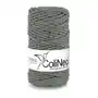 Colinea/sznurek bawełniany z bawełnianym rdzeniem, pleciony, 3mm, 100m, ciemny szary Inny producent Sklep