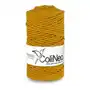 Colinea/sznurek bawełniany z bawełnianym rdzeniem, pleciony, 3mm, 100m, musztardowy Inny producent Sklep