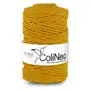 Inny producent Colinea/sznurek bawełniany z bawełnianym rdzeniem, pleciony, 5mm, 100m, musztardowy Sklep
