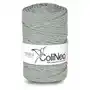 Inny producent Colinea/sznurek bawełniany z bawełnianym rdzeniem, pleciony, 5mm, 100m, szary + srebrna nić Sklep