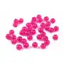 Inny producent Crackle plastik pink 8mm 20szt Sklep