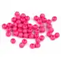 Koraliki Plastik Color Różowe 6Mm 30Szt Sklep