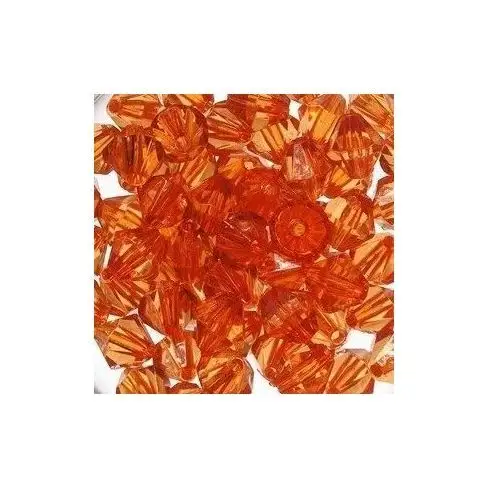 Inny producent Kryształki diament pomarańcz 10mm 20szt