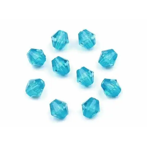 Kryształki diamentowe niebieski lazur 4mm 150szt Inny producent