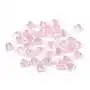 Serca Plastik Efekt Ab Jasny Róż 8mm 10Szt, kolor różowy Sklep
