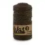 Inny producent Was/sznurek bawełniany z poliestrowym rdzeniem, pleciony, 3mm, 100m, ciemny brązowy Sklep