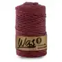 Inny producent Was/sznurek bawełniany z poliestrowym rdzeniem, pleciony, 5mm, 100m, burgund Sklep