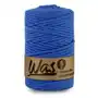 Inny producent Was/sznurek bawełniany z poliestrowym rdzeniem, pleciony, 5mm, 100m, ciemny niebieski Sklep