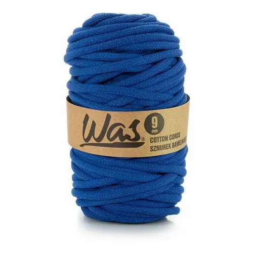 Was/sznurek bawełniany z poliestrowym rdzeniem, pleciony, 9mm, 50m, ciemny niebieski Inny producent