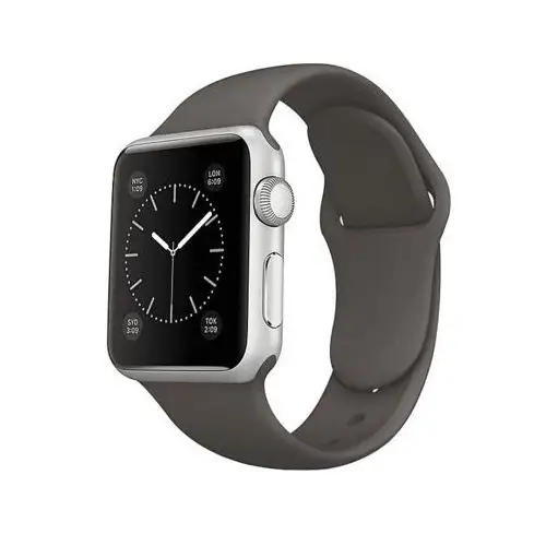 Inoly Pasek do apple watch 42/44/45mm kakaowy sp672